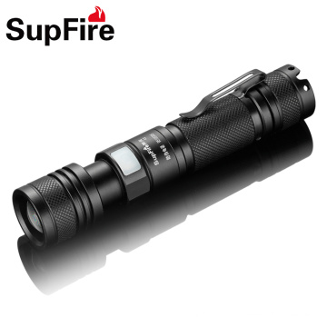 SupFire 18650 batería recargable zoom focus LED antorcha ajuste emergencia led antorcha luz zoomable led linternas